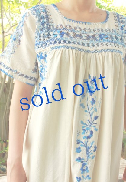 画像3: サンアントニーノ刺繍レースワンピース (3)