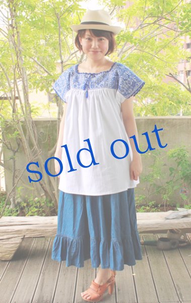 画像3: プエブラ州の刺繍ブラウス (3)