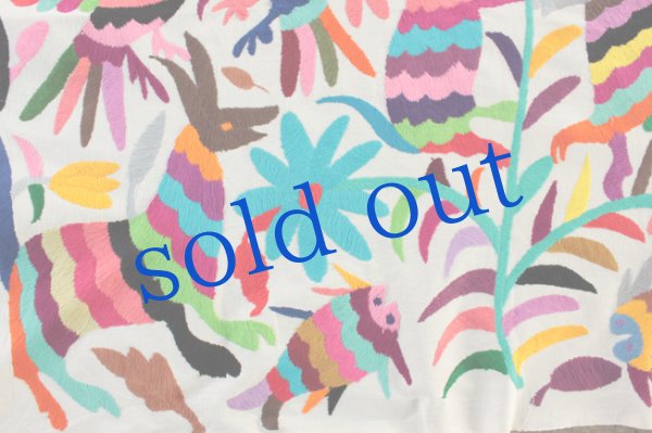 画像2: オトミの刺繍クロス大サイズ (2)