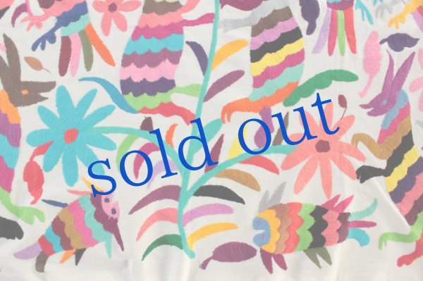 画像3: オトミの刺繍クロス大サイズ (3)