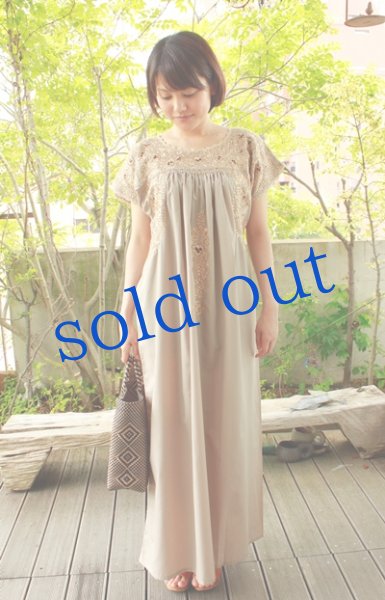 画像3: 「サンアントニーノ」 刺繍ワンピースドレス (3)