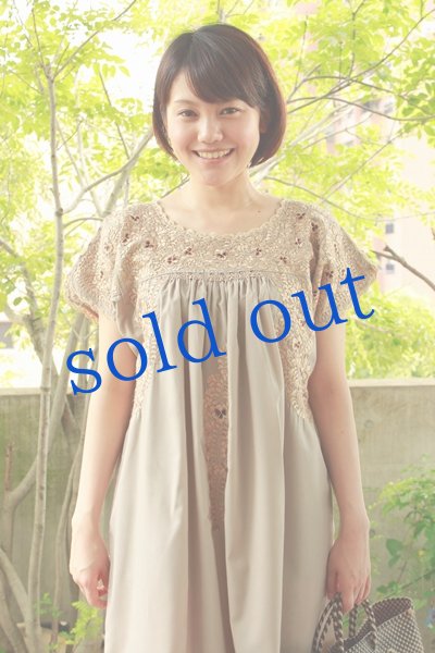 画像2: 「サンアントニーノ」 刺繍ワンピースドレス (2)