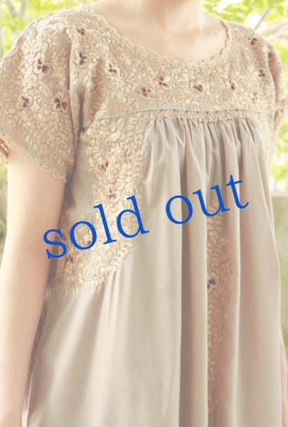 画像4: 「サンアントニーノ」 刺繍ワンピースドレス (4)