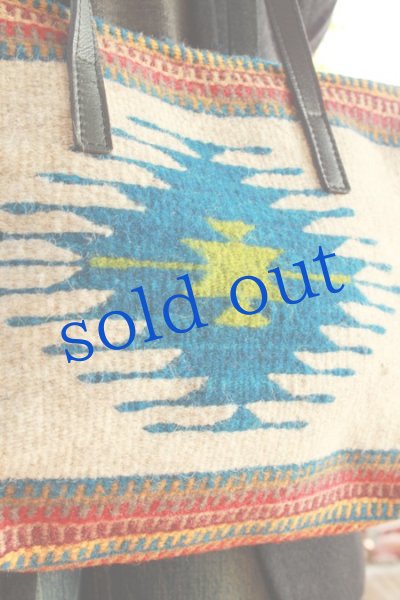 画像5: メキシコの織物タペテのバッグ (5)