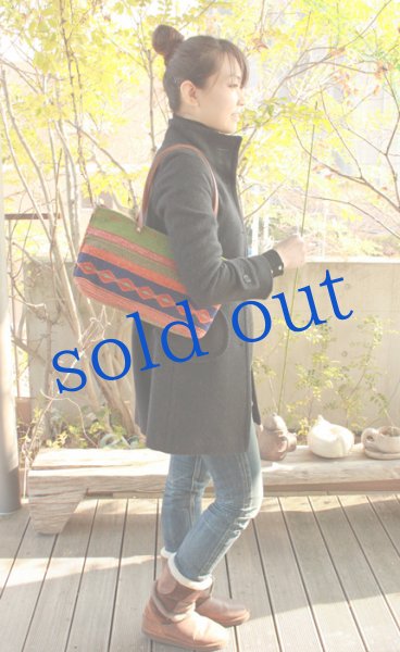 画像3: メキシコの織物タペテのバッグ (3)