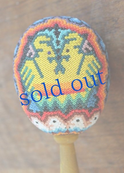 画像3: ウイチョル族ビーズアート (3)