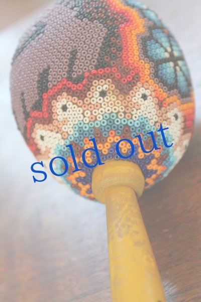 画像2: ウイチョル族ビーズアート (2)