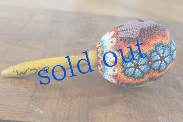 画像4: ウイチョル族ビーズアート (4)