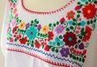 画像5: メキシコ刺繍のトップス (5)