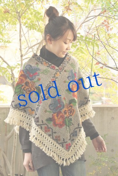 画像2: プエブラ州のポンチョ (2)