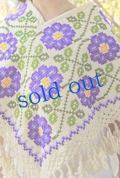 画像4: プエブラ州のポンチョ (4)