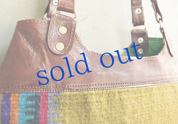 画像5: メキシコの織物タペテのバッグ (5)