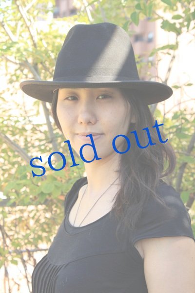 画像4: ウールの中折れ帽子 (4)