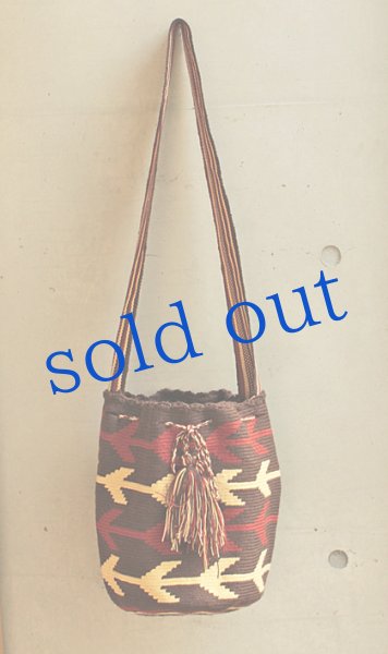 画像5: コロンビアの先住民WAYUU族の手編みバッグ (5)