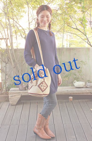 画像4: コロンビアの先住民WAYUU族の手編みバッグ (4)