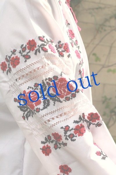 画像5: ウクライナ手刺繍トップス (5)