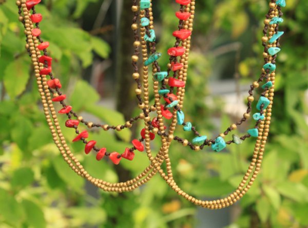 画像4: ４連ジプシーネックレス (4)