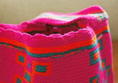 画像3: コロンビアの先住民WAYUU族の手編みバッグ