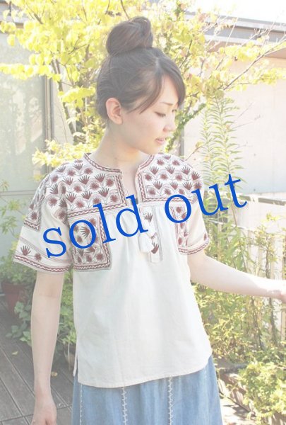 画像2: ミヘ刺繍のブラウス (2)