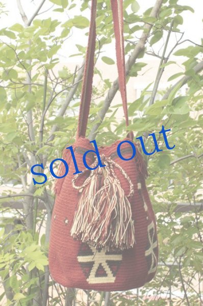 画像2: コロンビアの先住民WAYUU族の手編みバッグ (2)