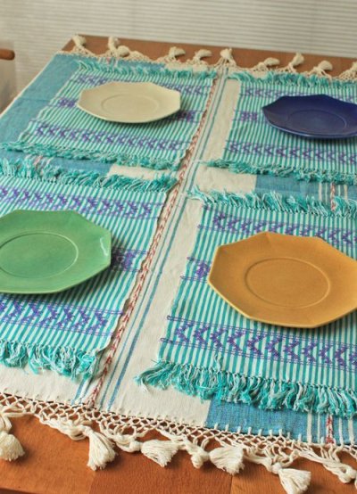 画像3: ソチミルコ手織りランチョンマット