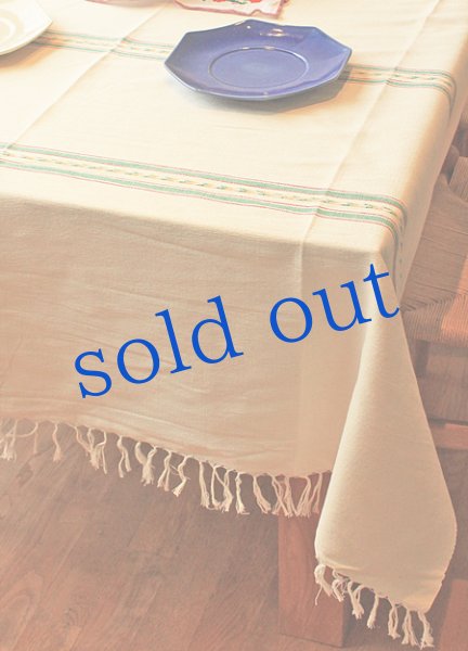 画像2: ミトラ織りベッドカバー・テーブルクロス (2)