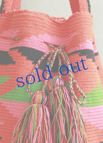 画像3: コロンビアの先住民WAYUU族の手編みバッグ (3)