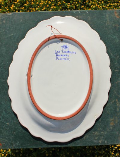 画像3: タラベラ焼き陶器の飾り皿