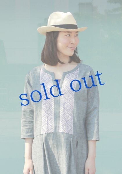 画像3: イダルゴ手織りのオリジナルワンピース (3)