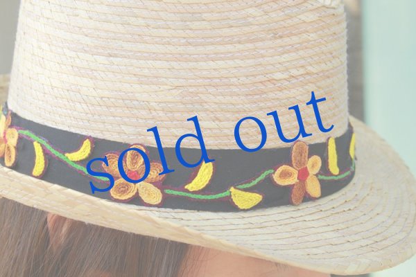 画像5: イスモ刺繍飾りのメキシカンハット (5)