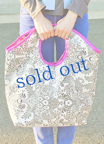 画像4: メキシコオイルクロスバッグ (4)