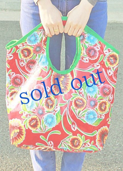 画像3: メキシコオイルクロスバッグ (3)