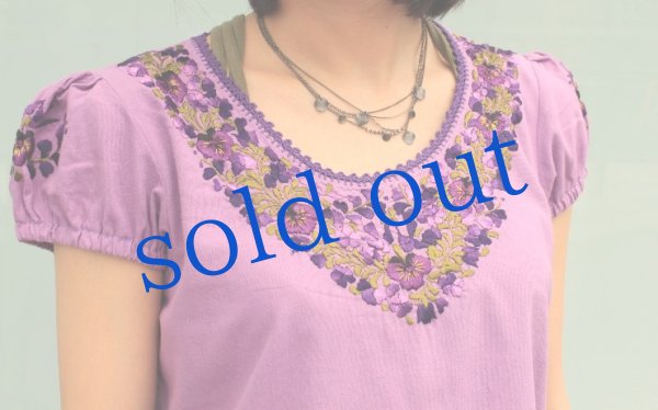 画像5: サンアントニーノ刺繍パフスリーブトップス (5)