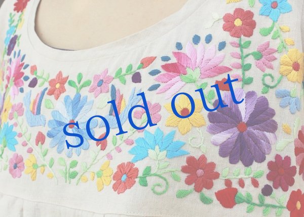 画像5: 洋服デザインの手刺繍ワンピース (5)