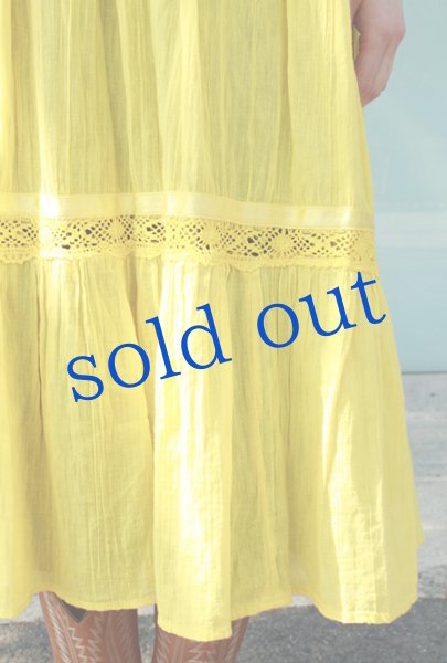 画像5: サンアントニーノ・ガーゼ刺繍ワンピース (5)