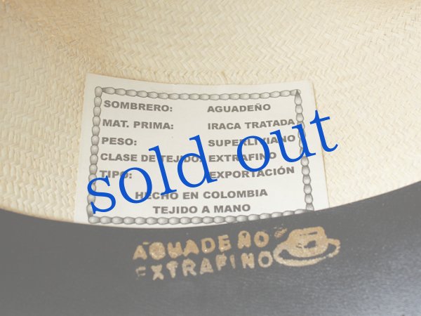 画像4: 黒リボンの本格派パナマ帽 (4)