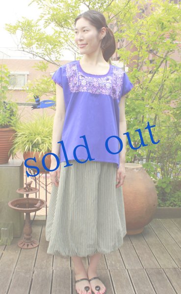 画像4: サンアントニーノ刺繍ウィピルトップス (4)