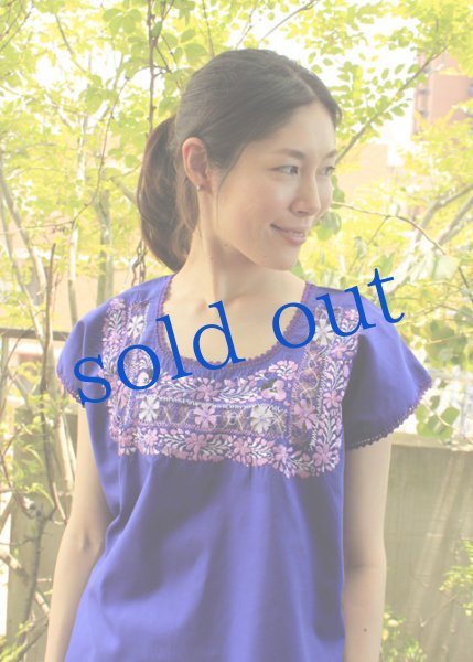 画像3: サンアントニーノ刺繍ウィピルトップス (3)