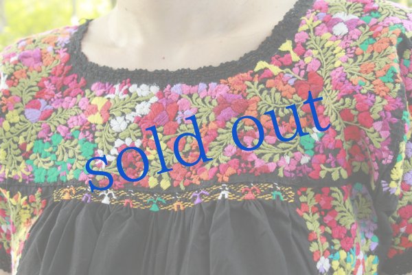 画像5: サンアントニーノ定番刺繍ドレスワンピース (5)