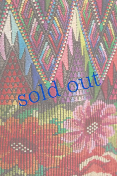 画像4: 藍の染と刺繍の織生地長そでトップス (4)