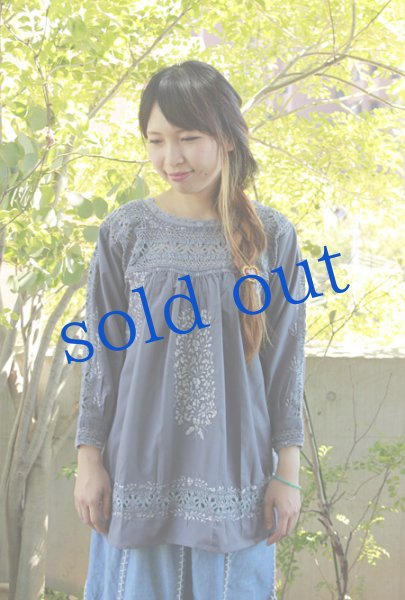 画像3: 「サンアントニーノ」 刺繍長そでトップス (3)
