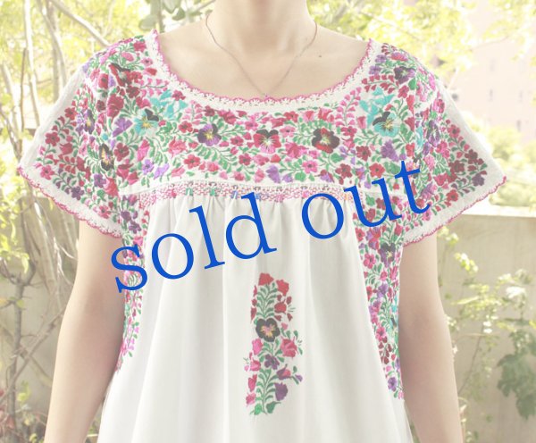 画像3: 最高級「サンアントニーノ」 刺繍チュニックブラウス (3)