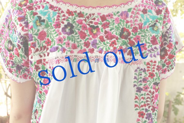 画像5: 最高級「サンアントニーノ」 刺繍チュニックブラウス (5)