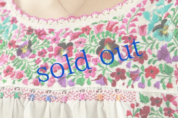 画像4: 最高級「サンアントニーノ」 刺繍チュニックブラウス (4)