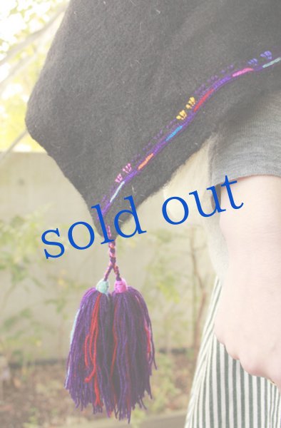 画像4: チャムラの刺繍ショール (4)