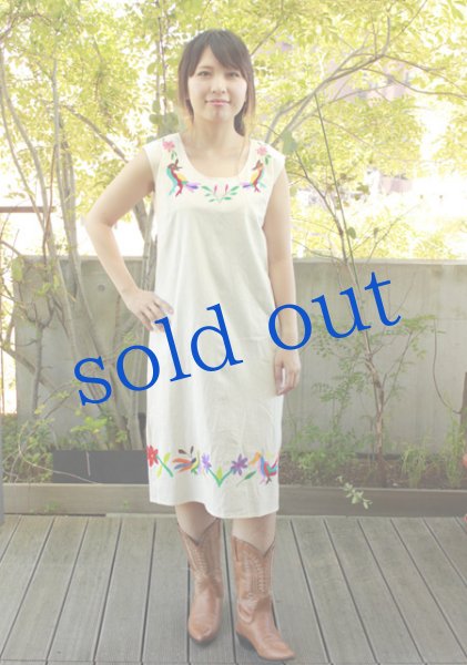 画像3: オトミの刺繍ワンピース (3)
