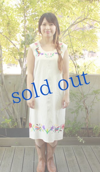 画像2: オトミの刺繍ワンピース (2)