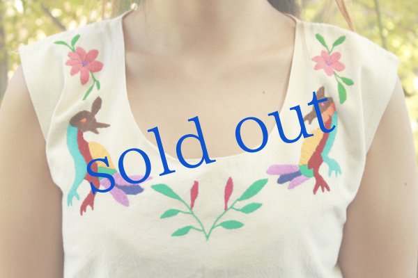 画像4: オトミの刺繍ワンピース (4)