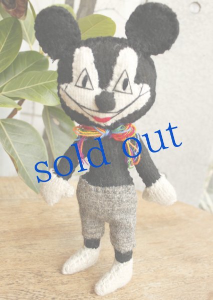 画像2: 手つむぎ手織りウールのぬいぐるみアニマリート (2)