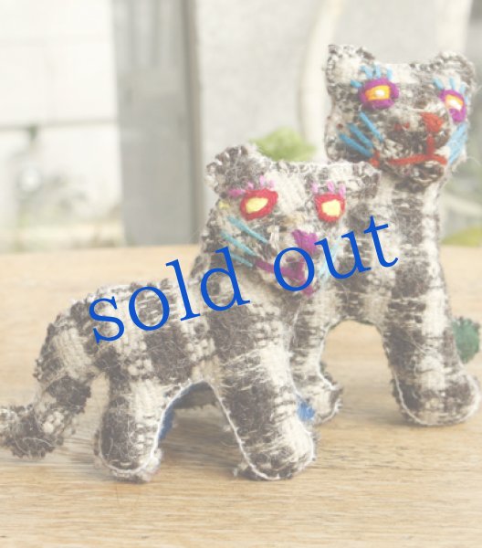 画像3: 手つむぎ・手織りウールのぬいぐるみ・アニマリート (3)